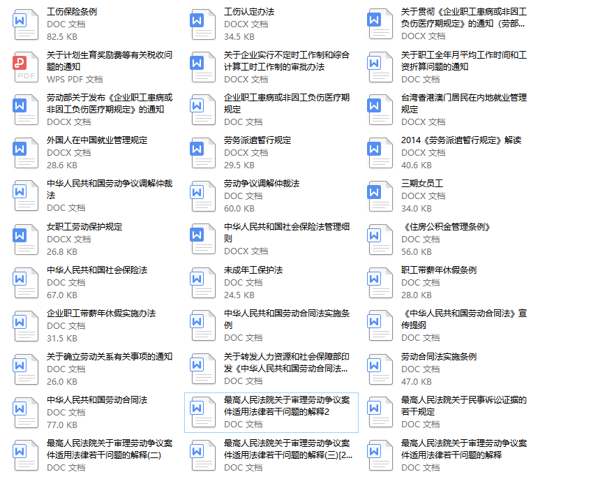 46个常见劳动纠纷案例 hr必读劳动法条款