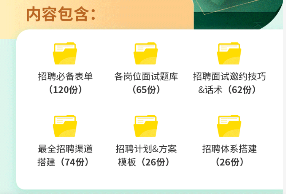 hr熟手必备1000 实操模板资料