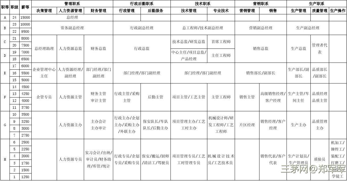 企业职业通道应如何制定？