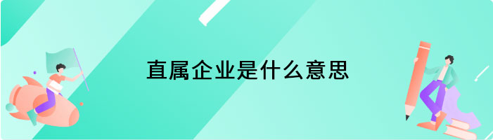 直属企业是什么意思